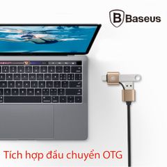 Cáp sạc và đồng bộ đa năng Baseus Multifunctional 5 trong 1 (Type C - Lightning - Micro USB - Type C- OTG)