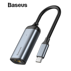 Hub chuyển Baseus Enjoy Series Type C to LAN RJ45 Gigabit Network interface dùng cho Smartphone/ Tablet/ Laptop/ Macbook