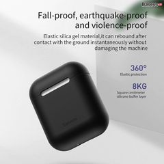 Bao Silicone siêu mỏng Baseus Ultrathin Series Silica Gel Protector cho Apple AirPods 1/2