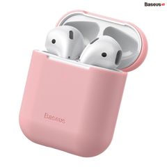 Bao Silicone siêu mỏng Baseus Ultrathin Series Silica Gel Protector cho Apple AirPods 1/2