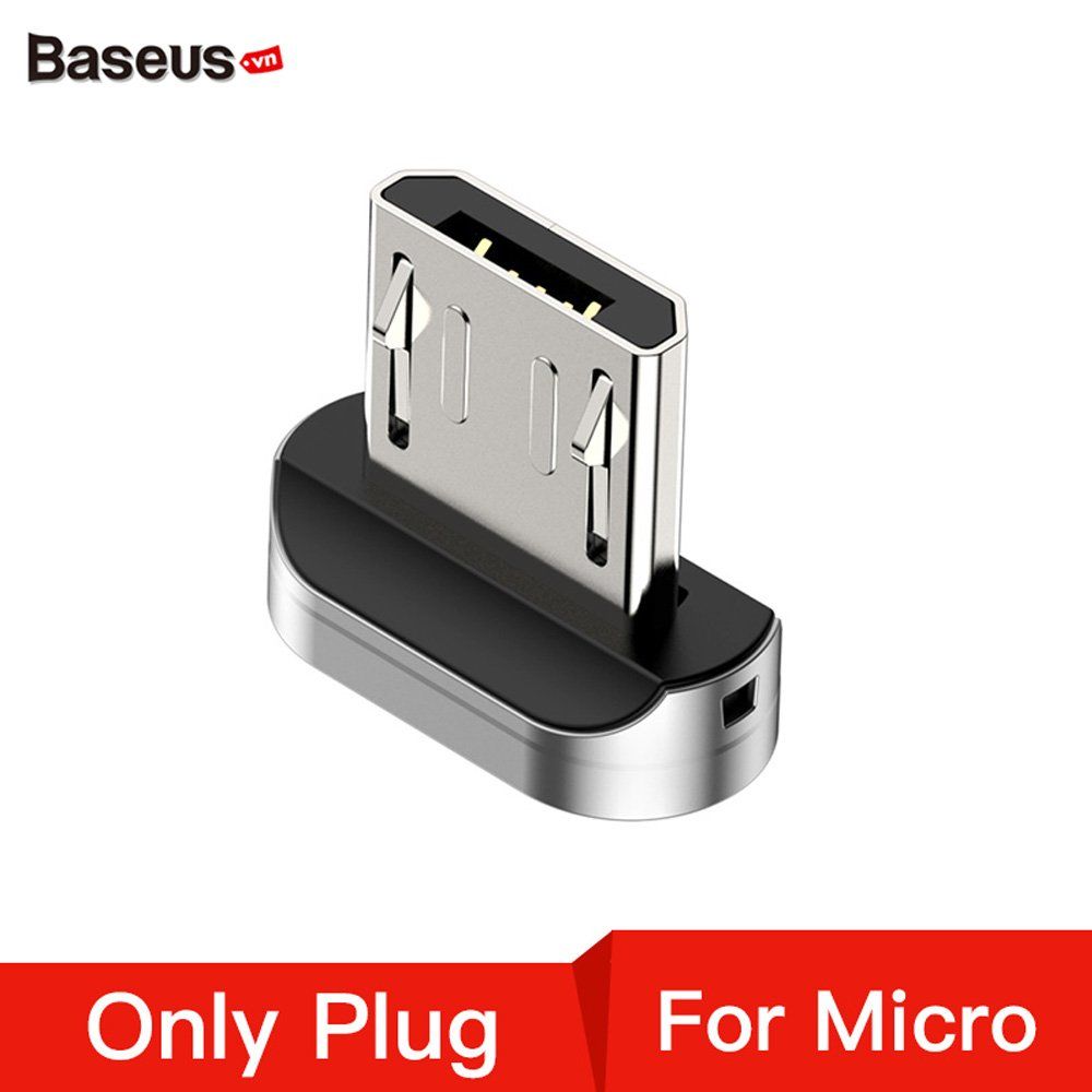 Đầu nam châm dùng cho Cáp sạc từ tính Baseus Zinc Magnetic Cable Series 2 (Type C/ Micro USB/ Lightning Magnetic Adaptor/ Connector)