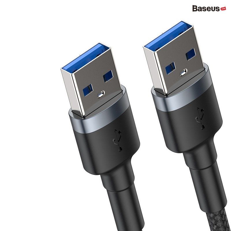 Cáp chuyển tốc độ cao, siêu bền Baseus Cafule Cable (USB3.0 Male to USB3.0 Female/Micro-B/USB3.0 Male,5Gbps high speed, 2A)