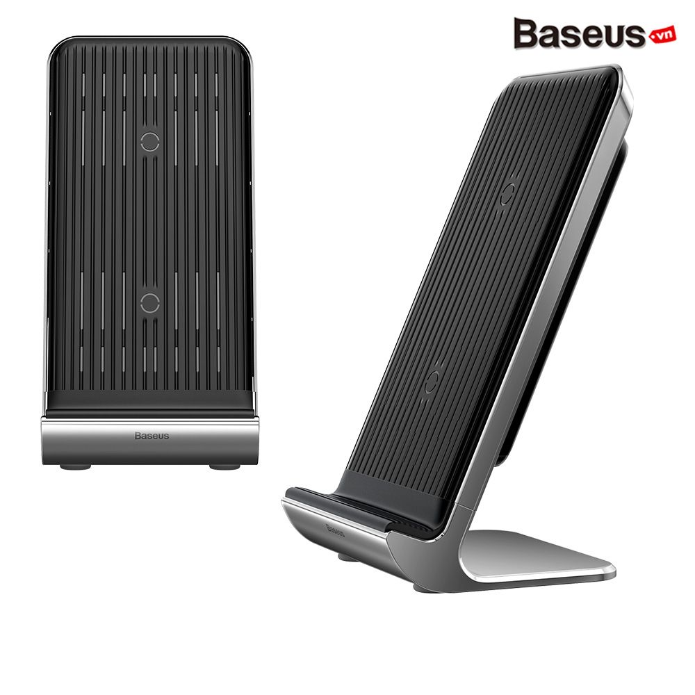 Đế sạc nhanh không dây tích hợp quạt tản nhiệt Baseus  LV338 cho iPX/ XR/ XS/ Max/ Samsung  (10W, Qi Wireless Quick Charge)