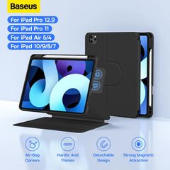 Bao Da Nam Châm Baseus Minimalist Series Cho iPad Pro 11 / Gen 10 / Air 5 / Air 4 / 10.2 (Magnetic Protective Case/Stand)
