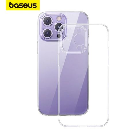 Ốp Lưng Trong Suốt Siêu Mỏng Baseus Simple Series 2 Protective Case Cho iPhone 13 14 Pro Max