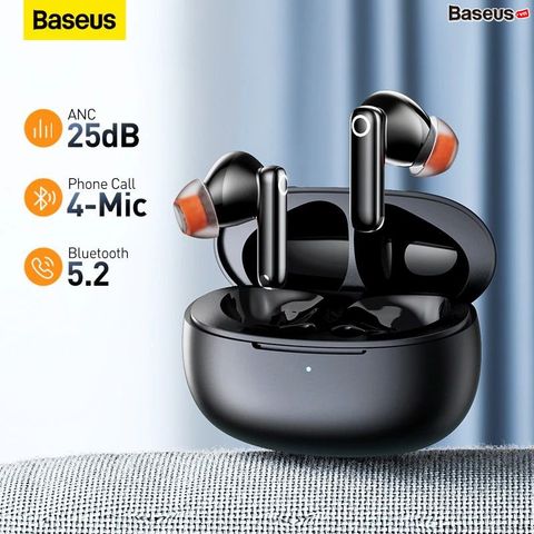 Tai Nghe Bluetooth Baseus Bowie M1 True Wireless Earphones (TWS, Bluetooth 5.2, APP Control, No-delay & HD Stereo Gaming Earbuds)