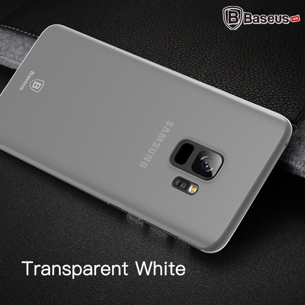 Ốp lưng Siêu mỏng, Chống bám vân tay Baseus Wing Case LV167 cho Samsung Galaxy S8/ S9/ S9 Plus ( 0.45mm Ultra Thin Hard Plastic Wing Case)