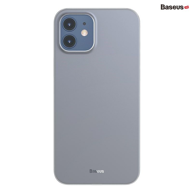 Ốp lưng siêu mỏng chống bám vân tay dùng cho iPhone 12 Series Baseus Wing Case (0.45mm Ultra Thin, Anti Oil/Finger Print, Hard Plastic)