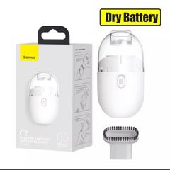 Máy hút bụi mini cầm tay Baseus C2 Desktop Capsule Vacuum Cleaner (6W, 1000 Pa, Pin sạc 900mAh)