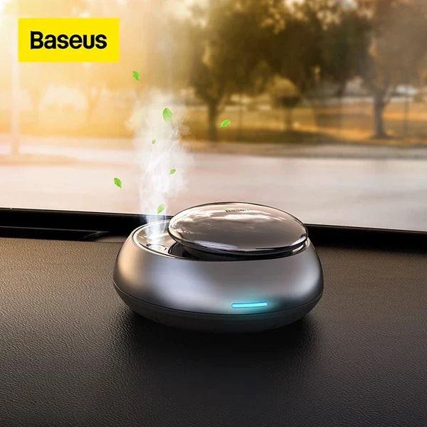 Bộ Lọc Không Khí Trên Xe Hơi Baseus Wisdom Car Smart Atomized Air Freshener Essential Oil Refill APP Control