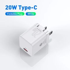 Củ sạc nhanh nhỏ gọn Baseus Super Si Pro Quick Charger 1C 20W (PD/QC/PPS/SCP/FCP Multi Quick Charge Protocol, Type C  Smart Protect Charger)