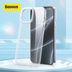 Ốp lưng trong suốt Baseus Simple Case dùng cho iPhone 13 Series (Ultra Slim, High Transparent, Soft TPU Silicone)