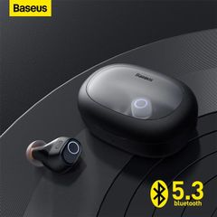 Tai Nghe Không Dây Baseus Bowie WM03 True Wireless Earphones (Bluetooth 5.3, Pin 38h, Super Fast charge, No-delay, APP Control)