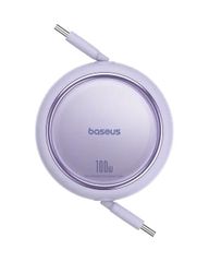 Cáp Sạc Nhanh C to C Rút Gọn Baseus Free2Draw Mini Retractable 100W (cho iPhone 15, Macbook/Laptop, iPad/Smartphone/Tablet Android)