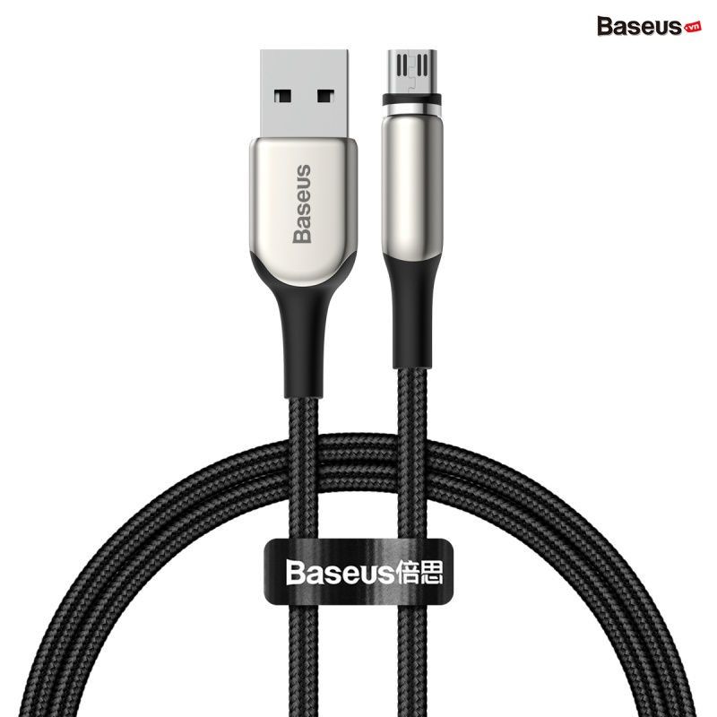 Cáp sạc từ thế hệ thứ 3 Baseus Zinc Magnetic series 3 Lightning/Type C/Micro cho Smartphone/Tablet Cable (2A, Charging Cable)