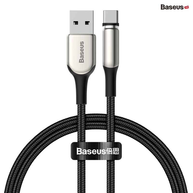 Cáp sạc từ thế hệ thứ 3 Baseus Zinc Magnetic series 3 Lightning/Type C/Micro cho Smartphone/Tablet Cable (2A, Charging Cable)