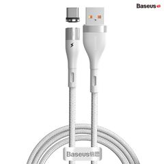 Cáp từ hỗ trợ sạc nhanh Baseus Zinc Magnetic Gen5 Safe Fast Charging Cable (USB to Lightning/Type C/Micro, Magnetic, Dustproof, Quick charge and Data Cable)