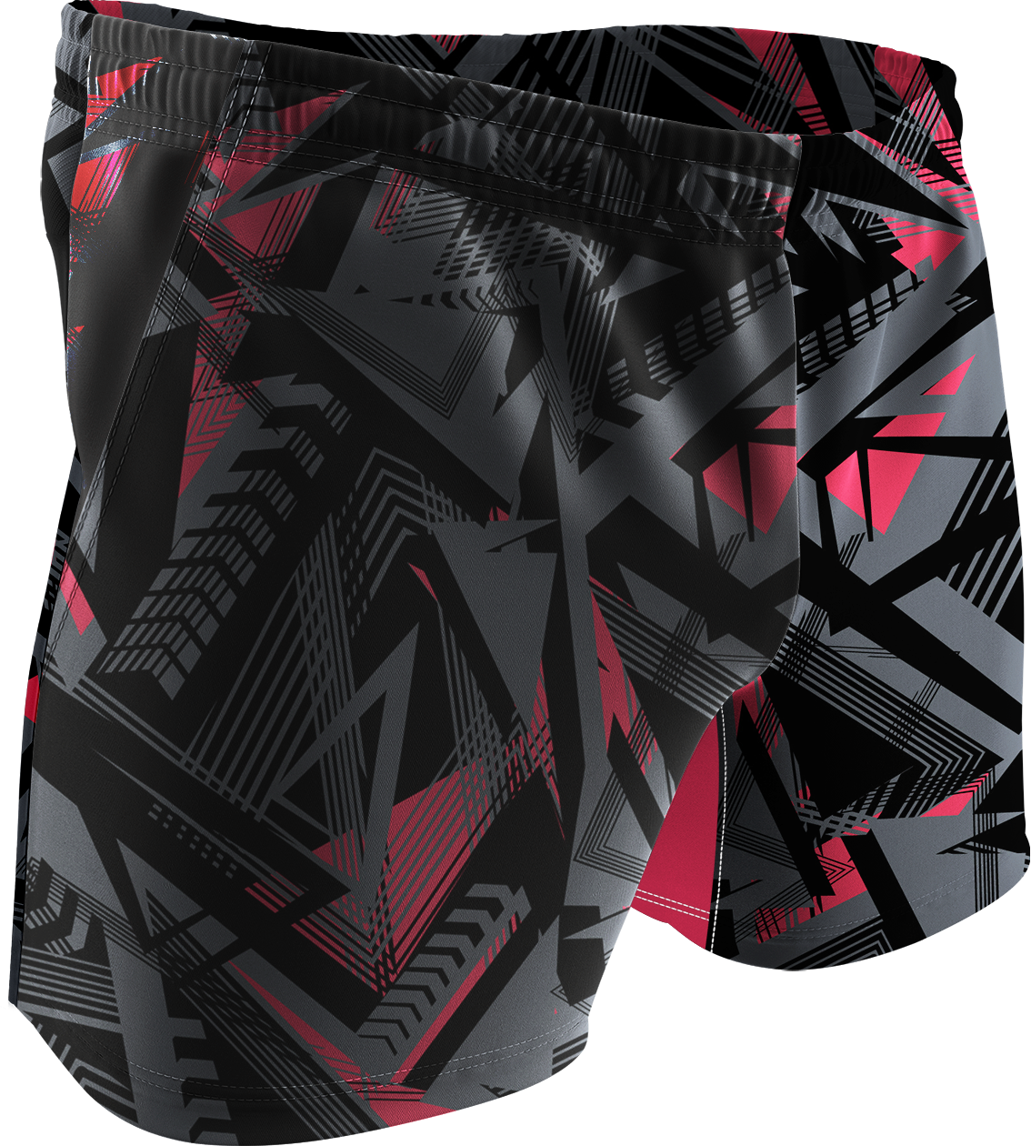 Quần Short Thể Thao SLight Red Texture S011