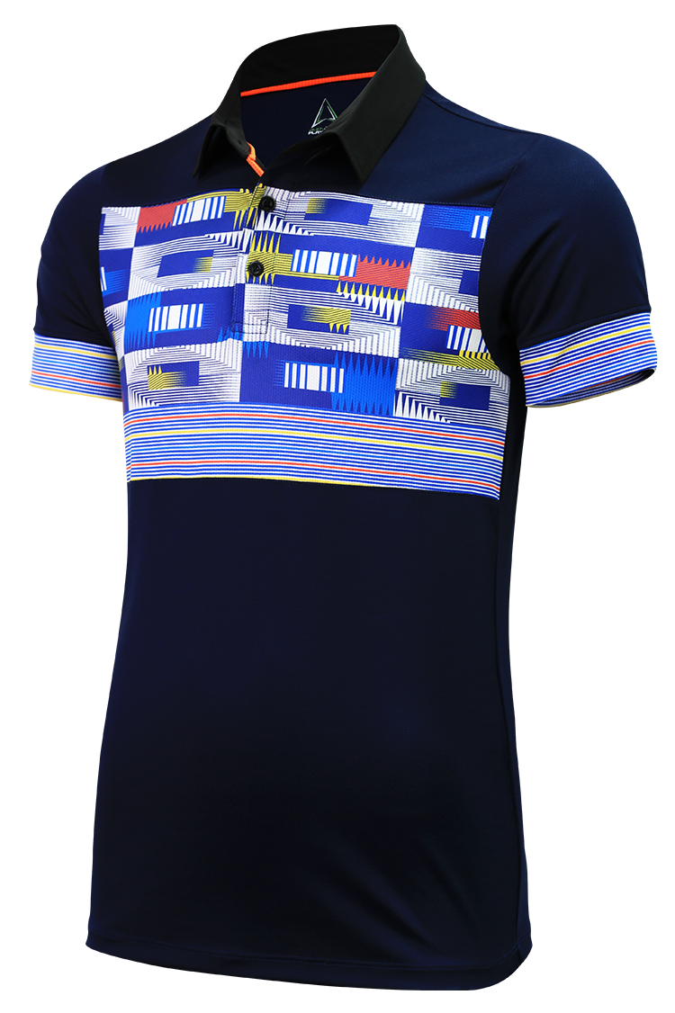 Áo Polo thời trang IronaII AA's Geo Graphic A094