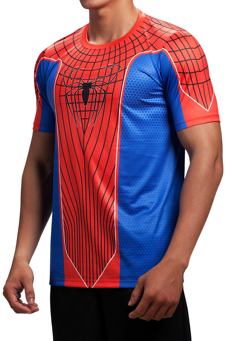  Áo thể thao nam Ulight Spiderman A076 