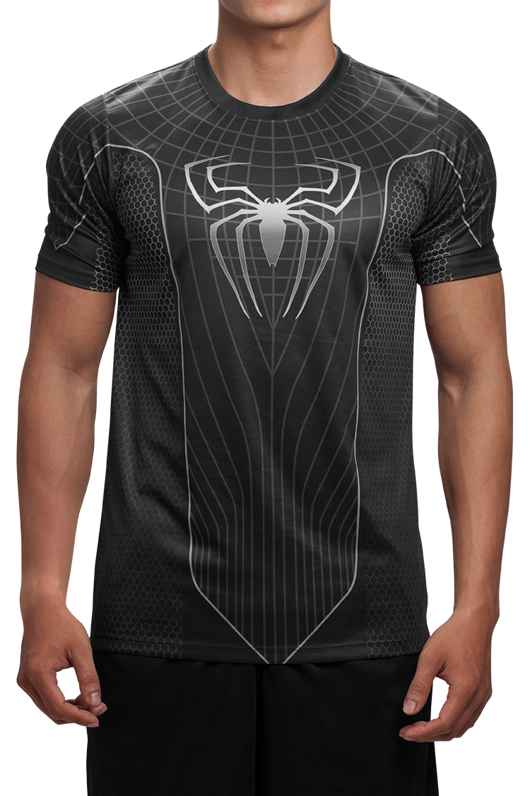 Áo thể thao nam Ulight Spiderman A076