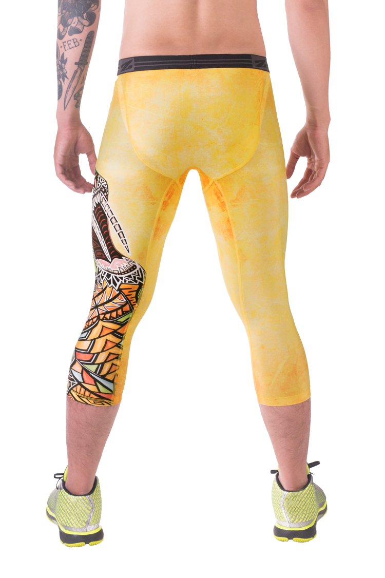 Mens 3/4 tights SaberCat BT02