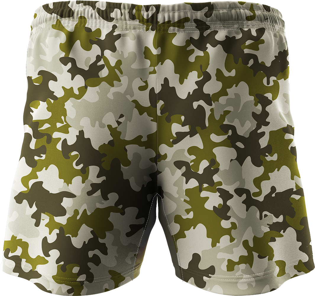 Quần Short Thể Thao SLight Army Texture S011