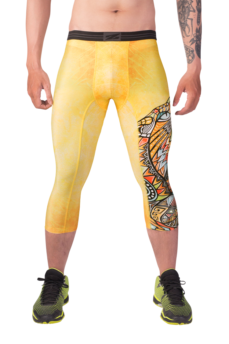 Mens 3/4 tights SaberCat BT02