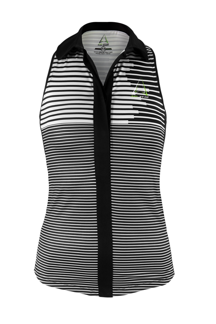 Áo thể thao nữ Polo Cool X Magical Stripes A064