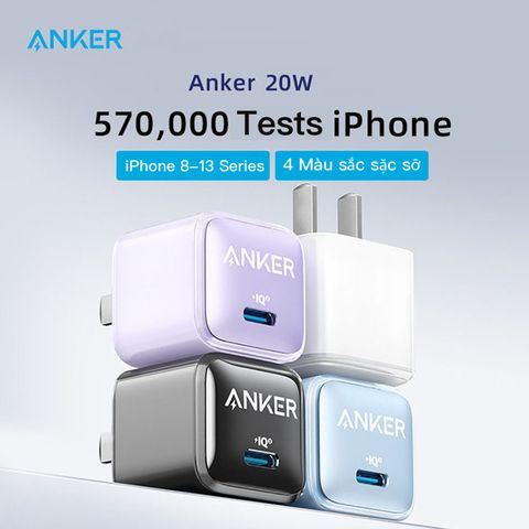 Sạc Anker PowerPort PD Nano 20W - A2634