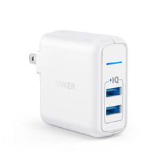 Sạc 2 Cổng Anker PowerPort Elite 2 24w - A2023