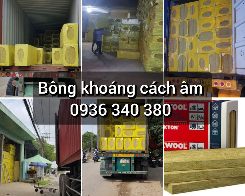 Bông Khoáng Cách Âm Tỷ Trọng 60kg