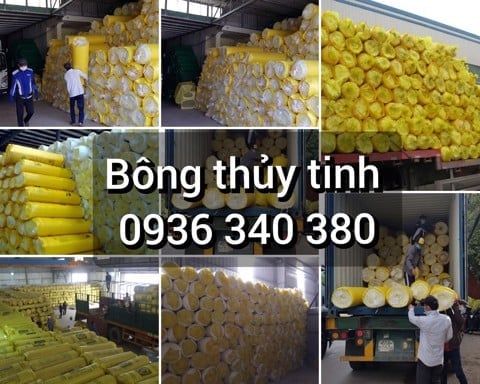 Bông Thuỷ Tinh Tỷ Trọng 12kg Không Bạc