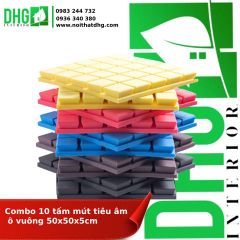 Combo 10 Tấm Mút Tiêu Âm Ô Vuông 50x50x5cm