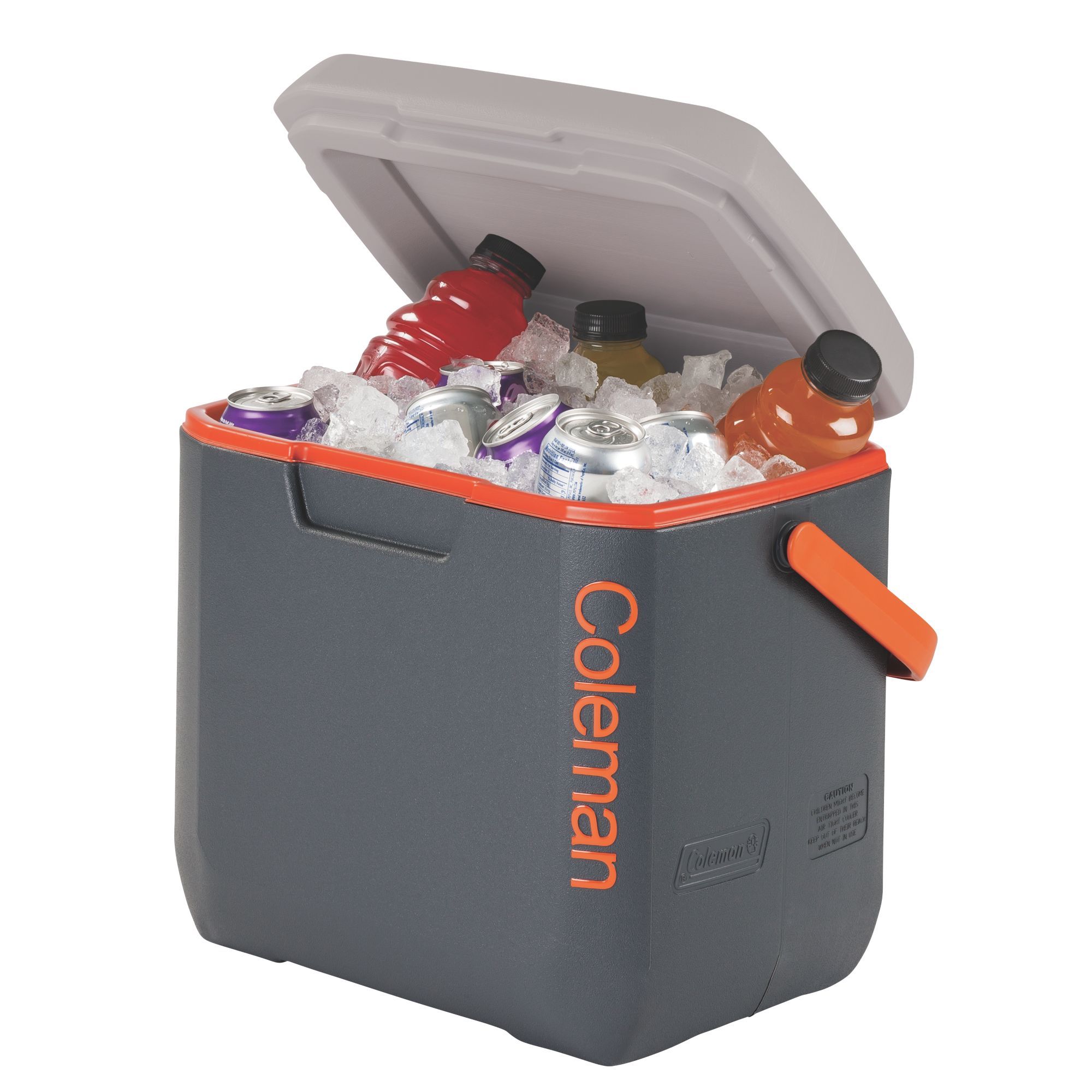 Thùng giữ nhiệt Coleman 3000002008 - 26.4L - Xám/Cam - 28QT Xtreme Cooler (Grey/Orange)