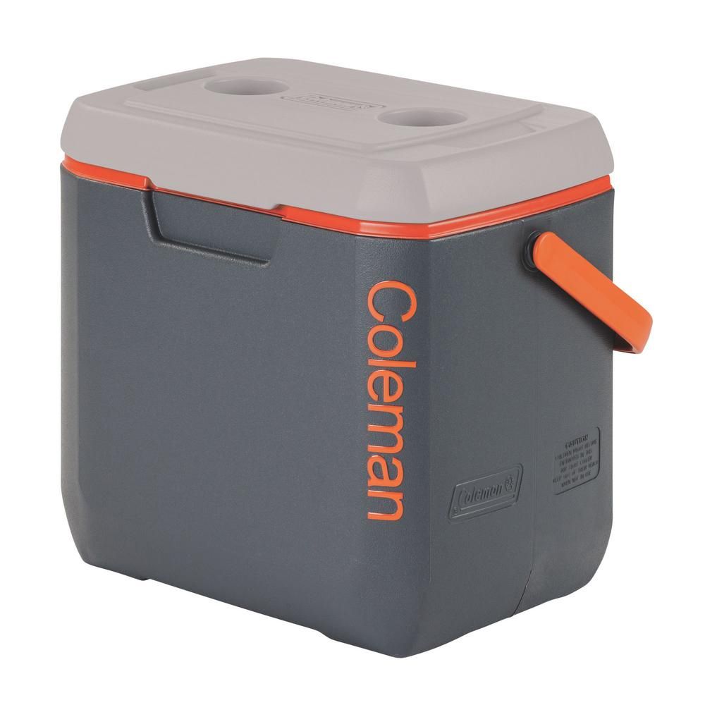 Thùng giữ nhiệt Coleman 3000002008 - 26.4L - Xám/Cam - 28QT Xtreme Cooler (Grey/Orange)