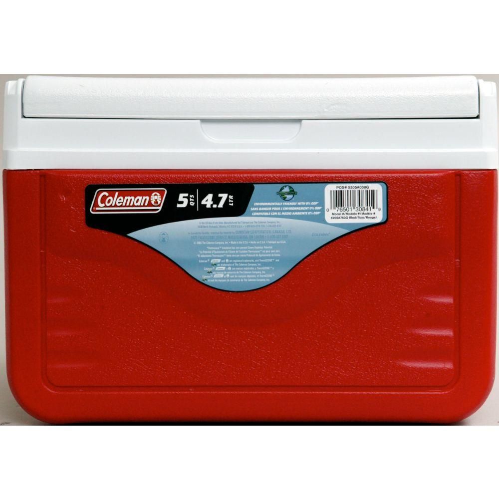 Thùng giữ lạnh Coleman 4.7L - Đỏ