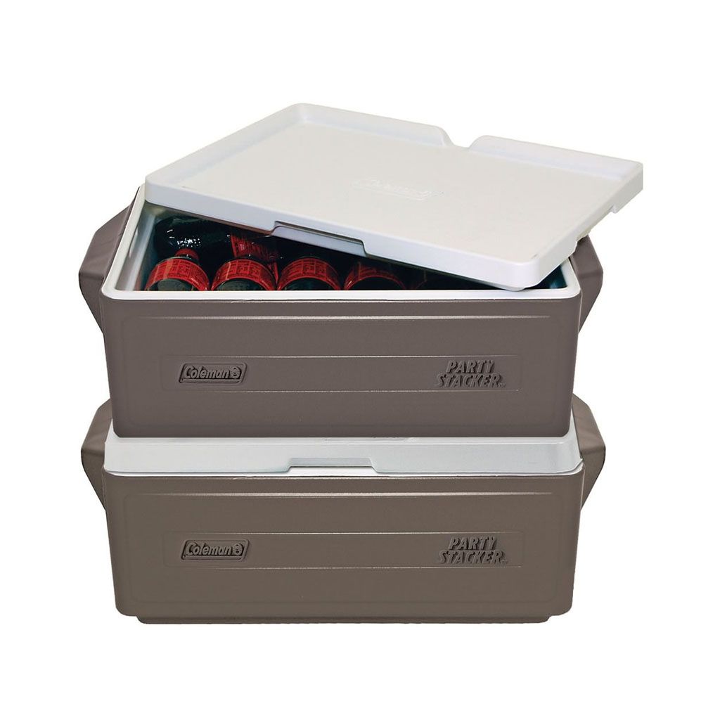 Thùng giữ nhiệt Coleman 24 lon 3000000452 - Xám - Cooler 24 Can Stacker - (Gray)