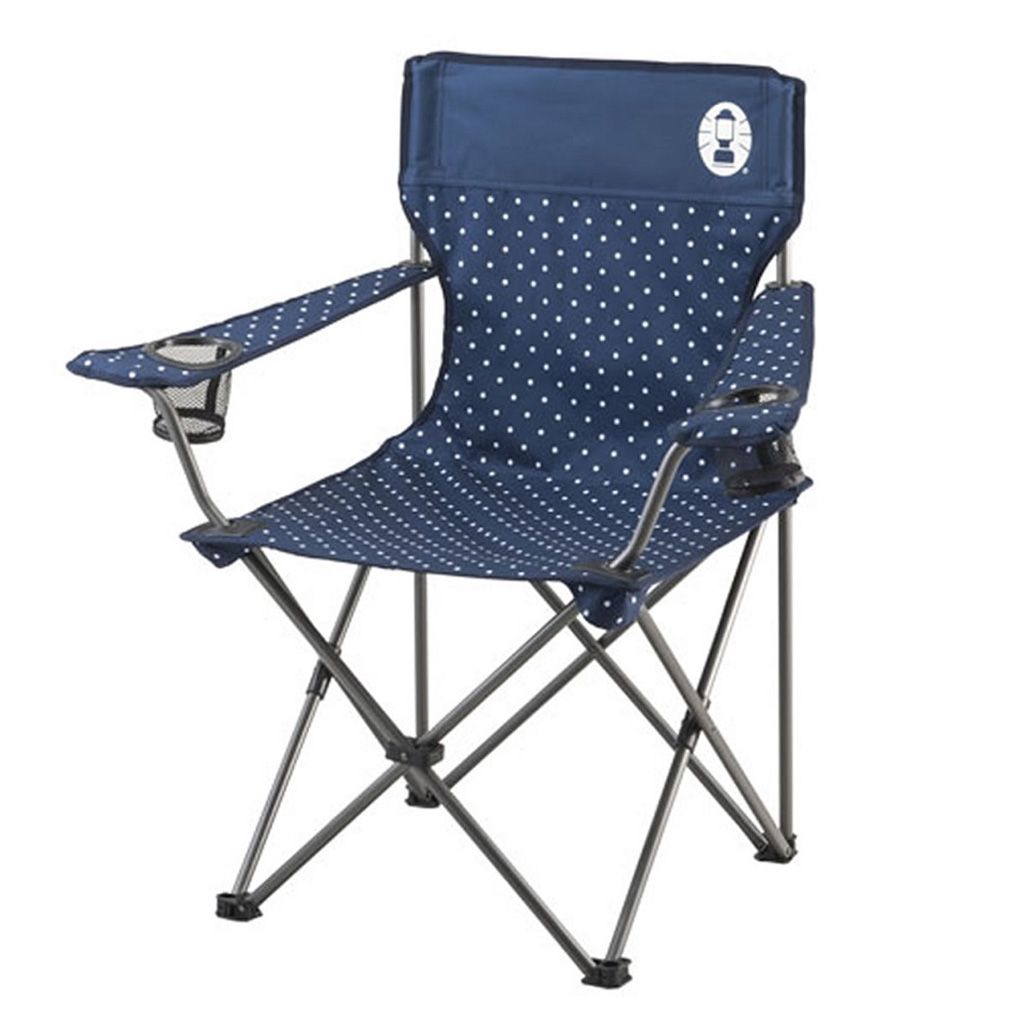 Ghế xếp 4 du lịch Coleman - 2000016997 - Xanh navy - Resort Chair_Navy Dot