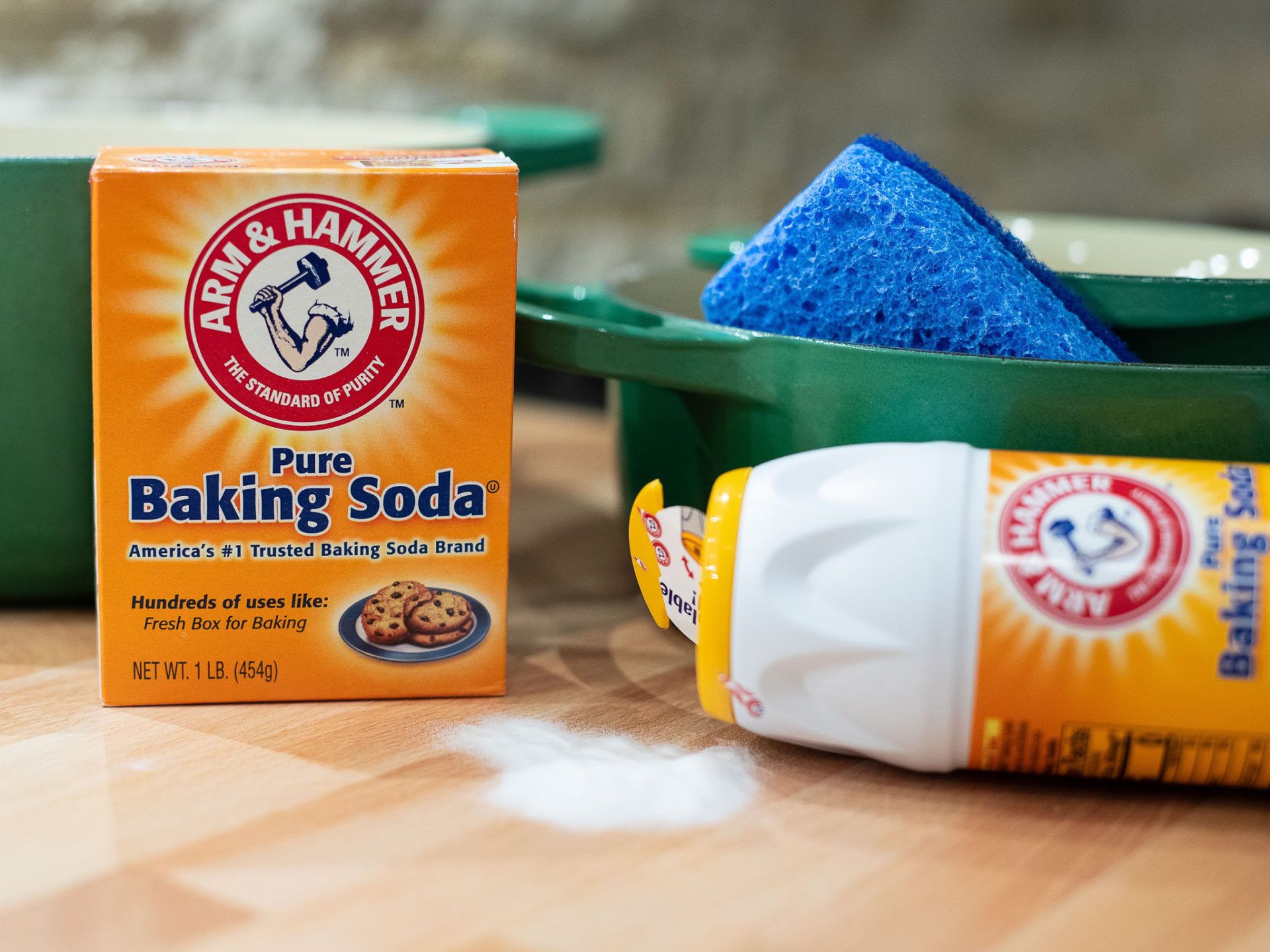 Muối Nổi Rửa Rau Quả ARM&HAMMER Baking Soda Tinh Khiết 340g