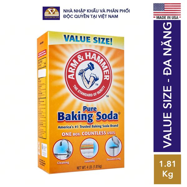  BỘT BAKING SODA  ĐA NĂNG 1,81KG 