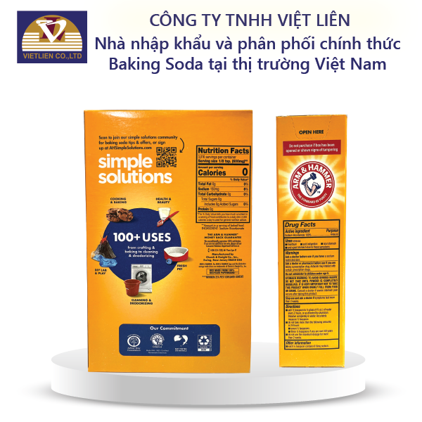  BỘT BAKING SODA  ĐA NĂNG 1,81KG 