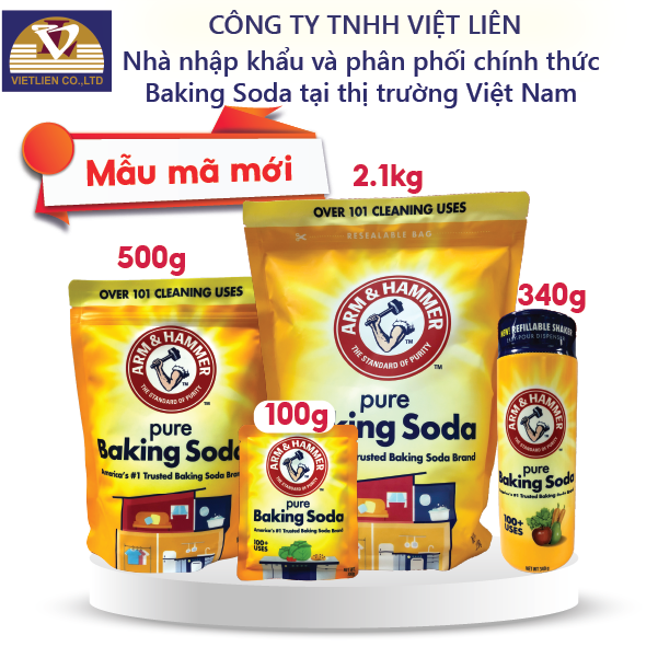  BỘT BAKING SODA  ĐA NĂNG 1,81KG 