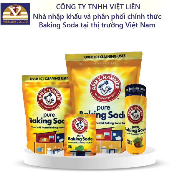 Bột Đa Năng Arm&Hammer Baking Soda 500g Scratchless Cleaning