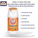  Combo 2 chai : Muối Nổi Rửa Rau Quả Arm&Hammer Baking Soda Tinh Khiết 340g 