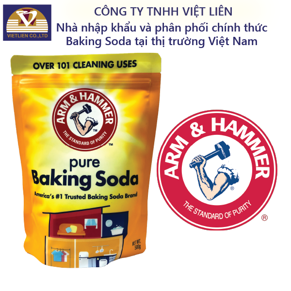  Bột Đa Năng Arm&Hammer Baking Soda 500g Scratchless Cleaning 