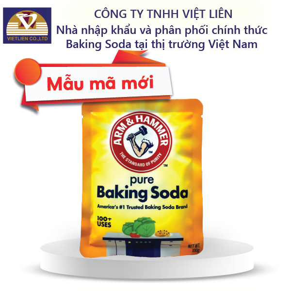  Bột Tinh Khiết Arm & Hammer Baking Soda 100g Pure 