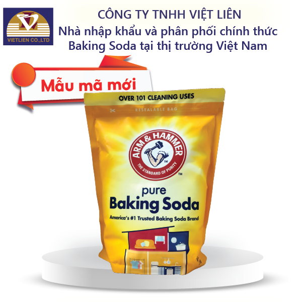  Bột Đa Năng Arm&Hammer Baking Soda 2.1kg Scratchless Cleaning 