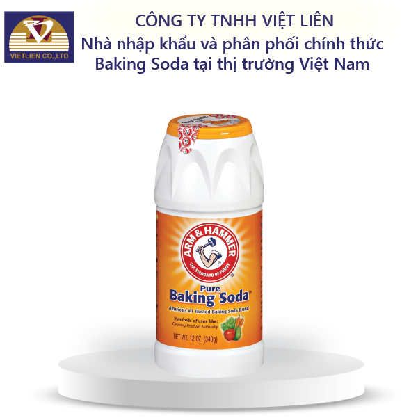 Muối Nổi Rửa Rau Quả ARM&HAMMER Baking Soda Tinh Khiết 340g