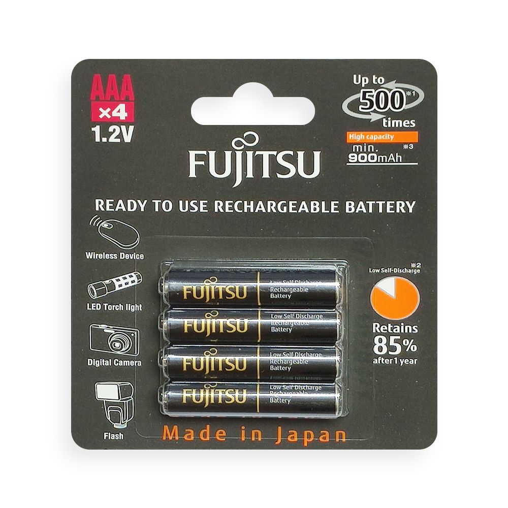  Pin Fujitsu HR-4UTHCEX(4B) - AAA900mAh RECHARGEABLE BATTERY 